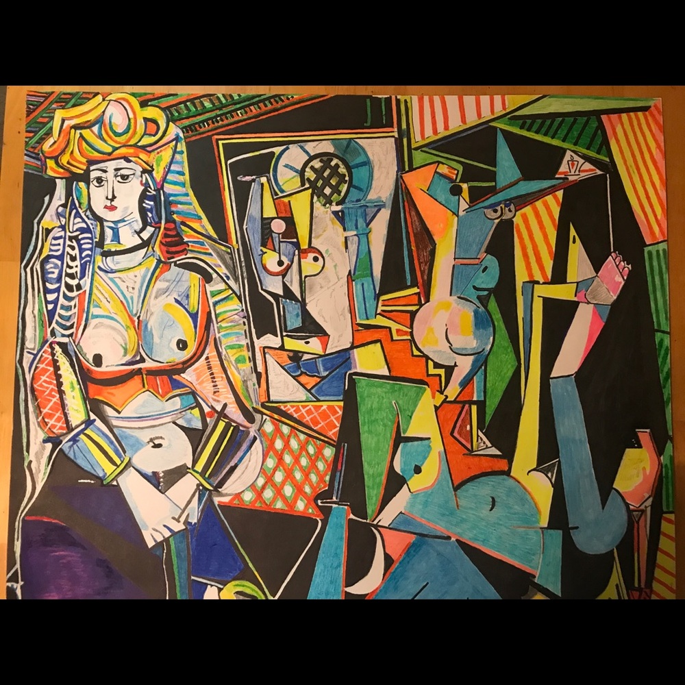 Picasso Reproductions (28X22) Original Merlin Iman