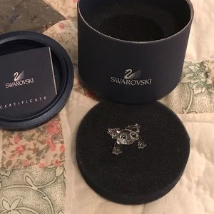 Swarovski frog