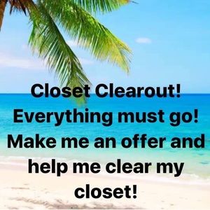 Closet clear out 😁