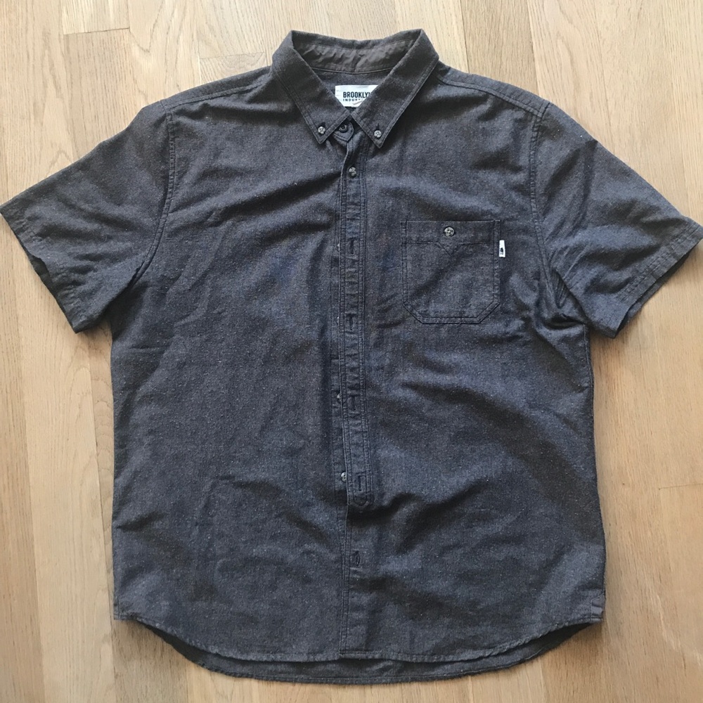 Brooklyn Industries Short-sleeve Button Down Shirt