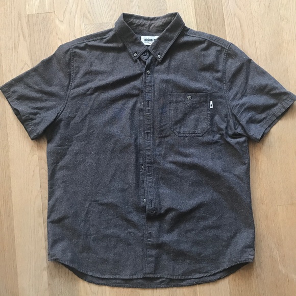 Brooklyn Industries Short-sleeve Button Down Shirt - Picture 1 of 3