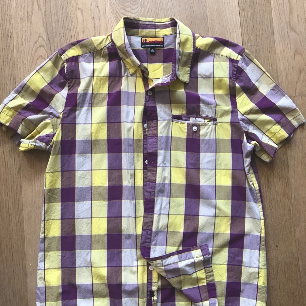 Brooklyn Industries Short Sleeve Button Down