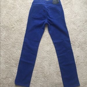 Ralph Lauren blue skinny cords size 2