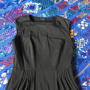 Theory Black Cotton Dress
