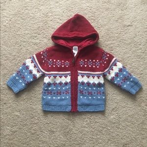 Babygap NWT hand knit sweater size 3 years