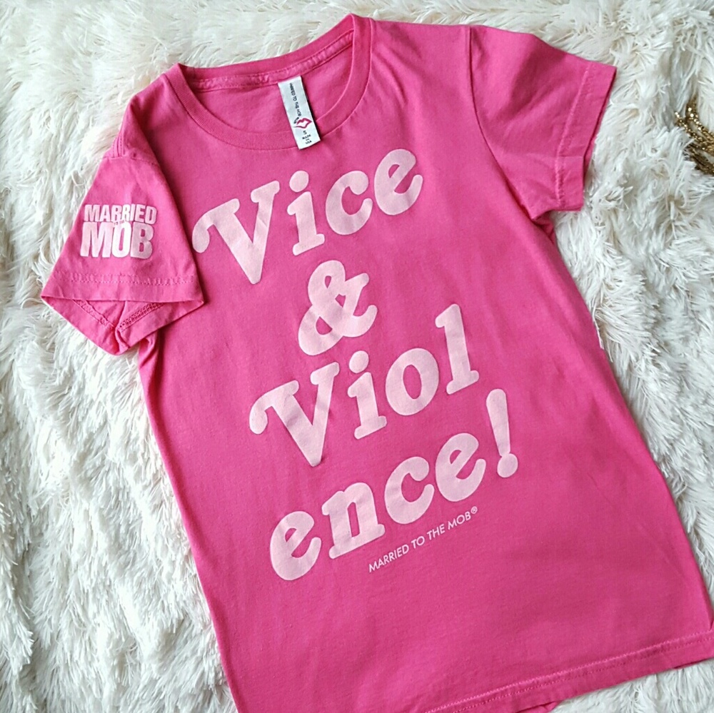 💗HOT DROP! Married to the MOB tee shirt mttm vice