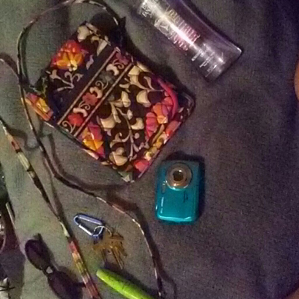 Vera Bradley crossbody mini hipster bag