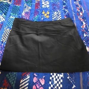 Helmut Lang black mini skirt