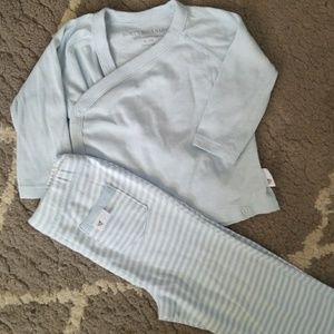 Burt's Bees organic cotton baby outfit