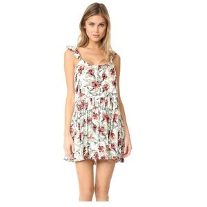 Free People Floral Low Back Dress