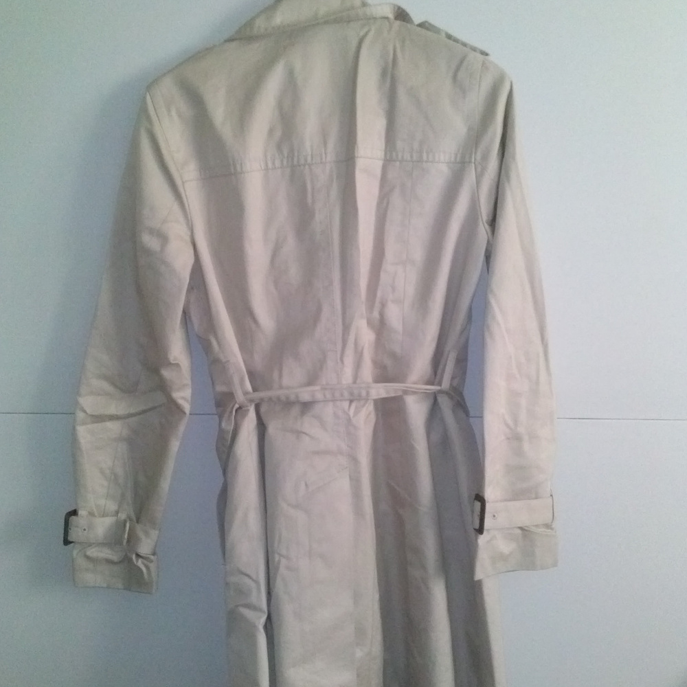 Khakhi Double-breasted Trench Coat - Picture 4 of 4