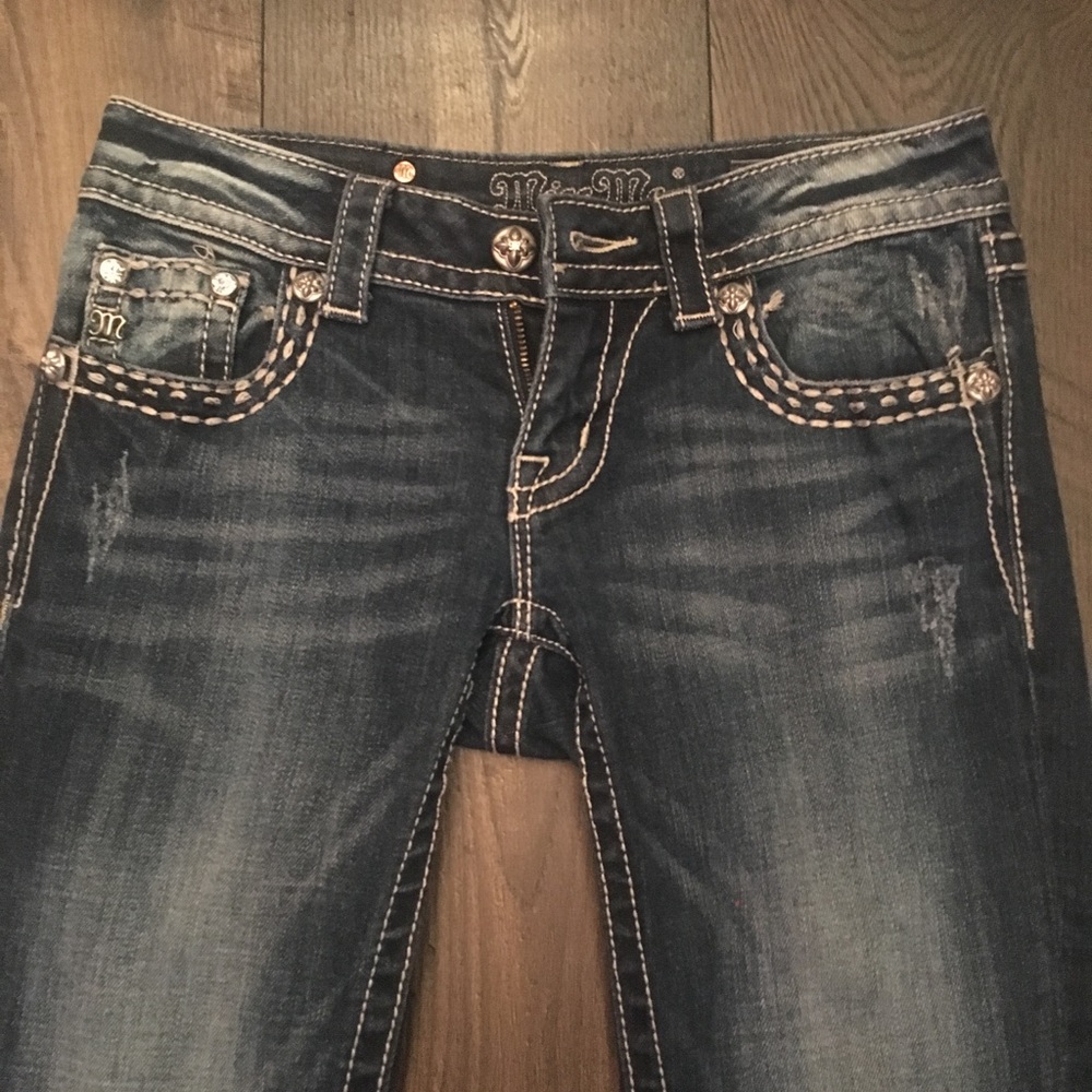 Women's Miss Me skinny jeans 25x31