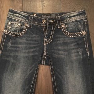 Women's Miss Me skinny jeans 25x31
