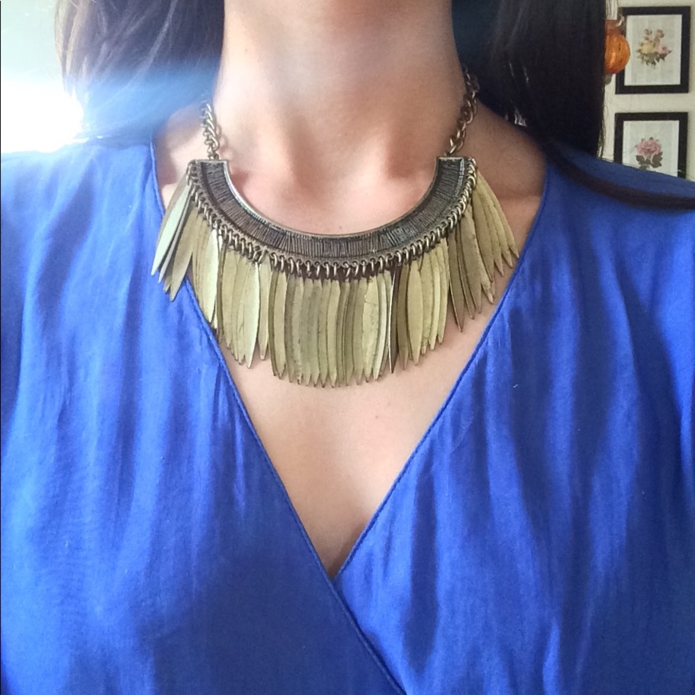 bronze necklace