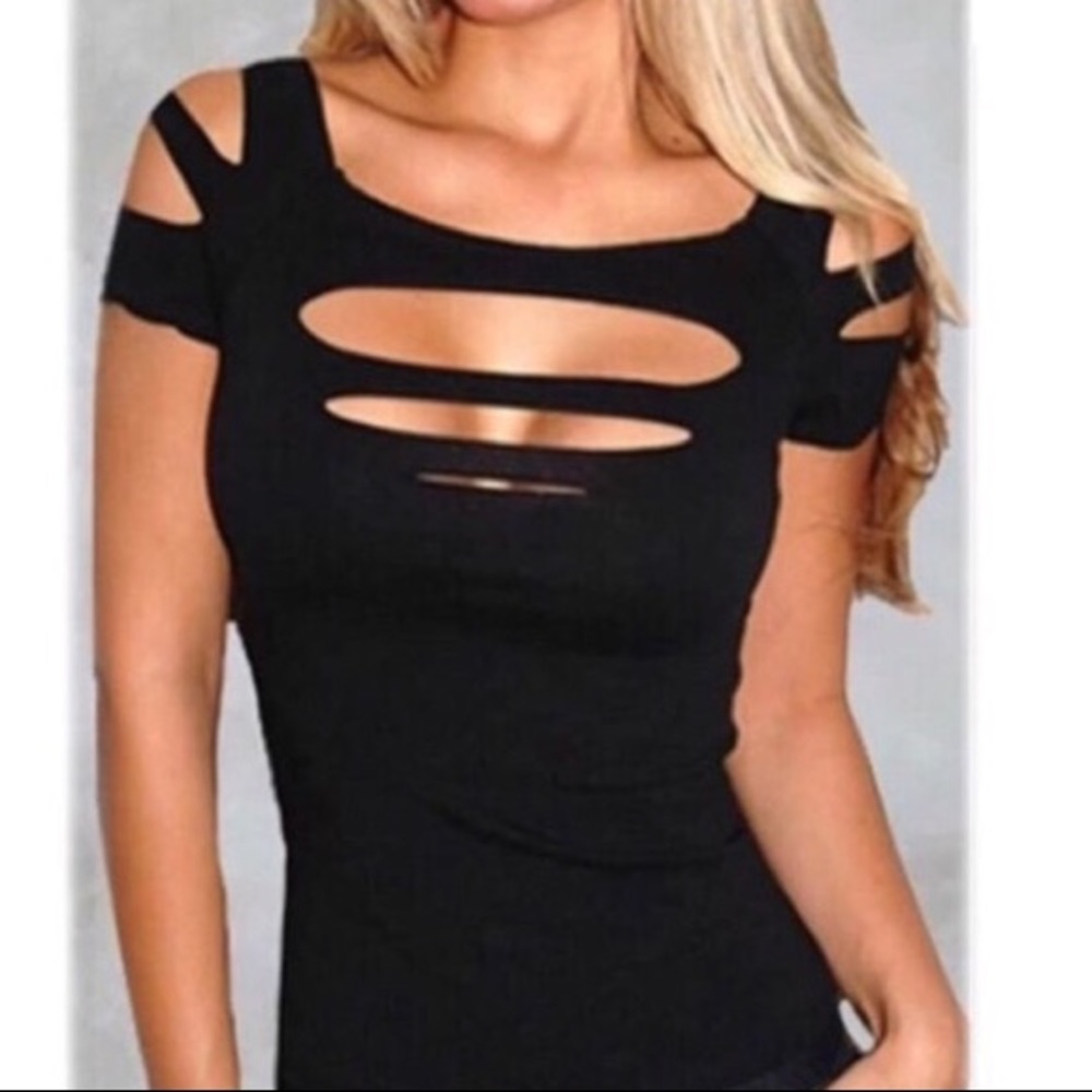 Sexy black top