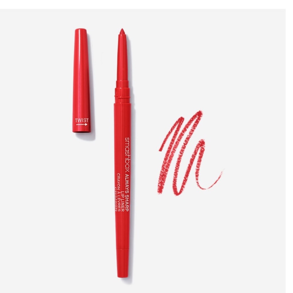 Smashbox always sharp lip liner crimson