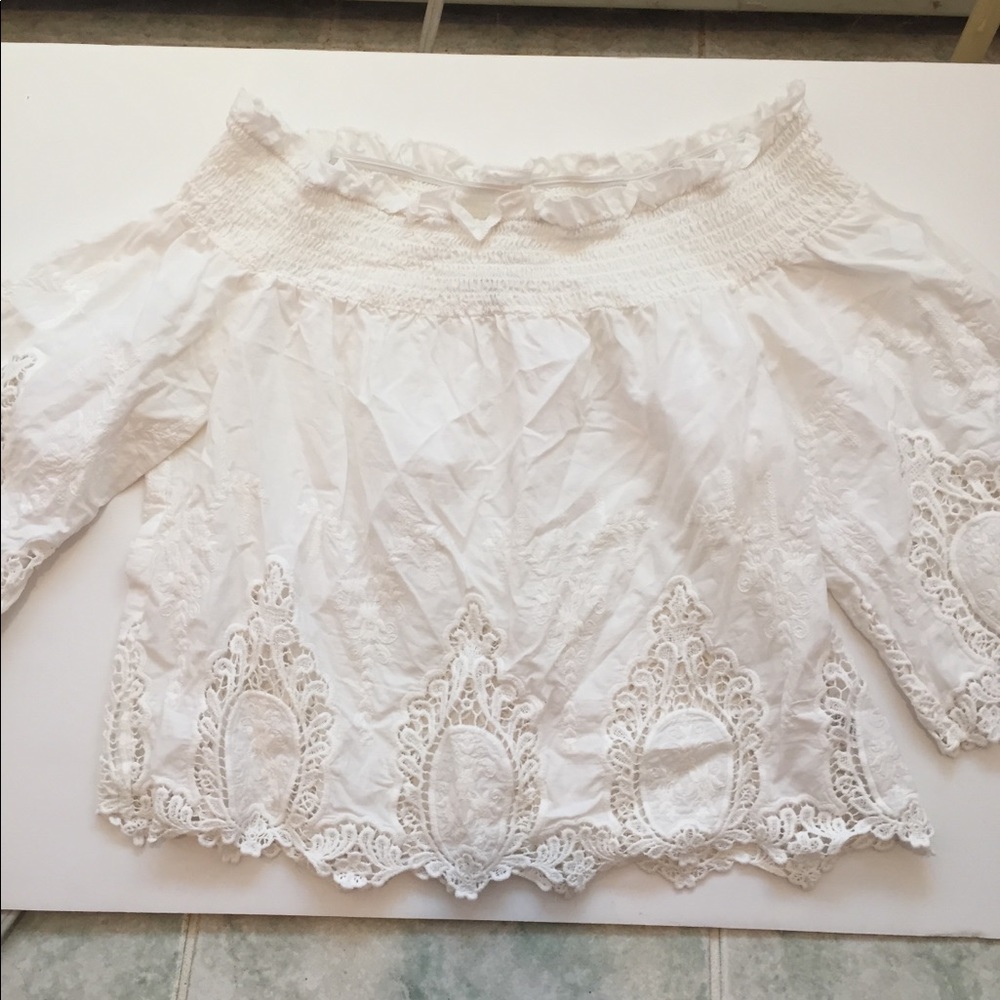 Off Shoulder Lace Top