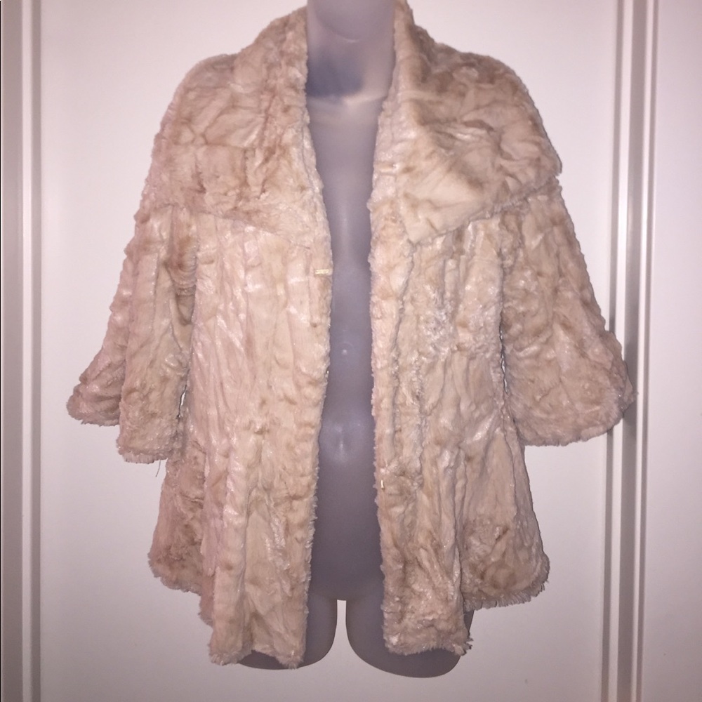 Faux Fur Dinner Jacket.