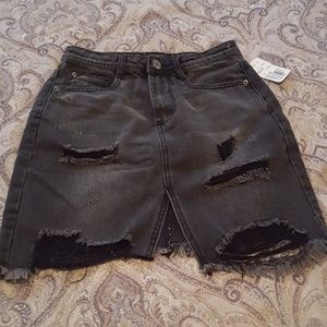 Denim skirt