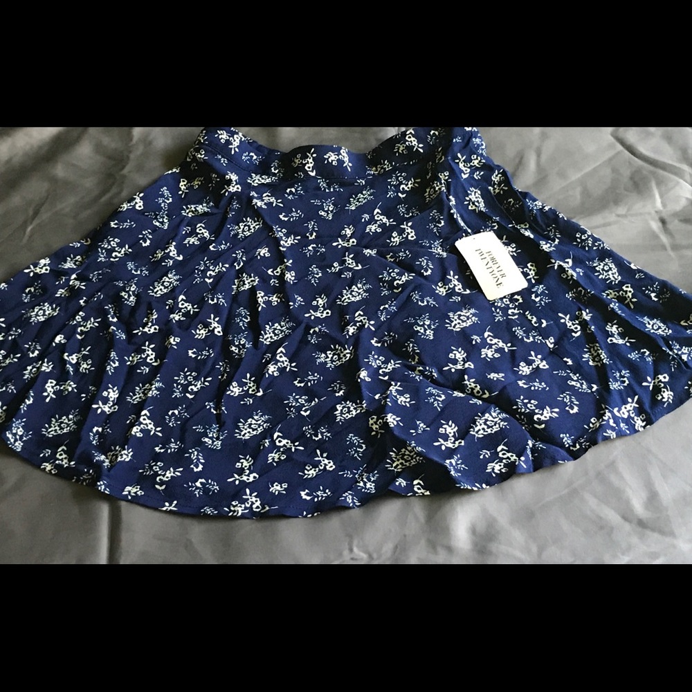 Forever 21 Floral print skirt