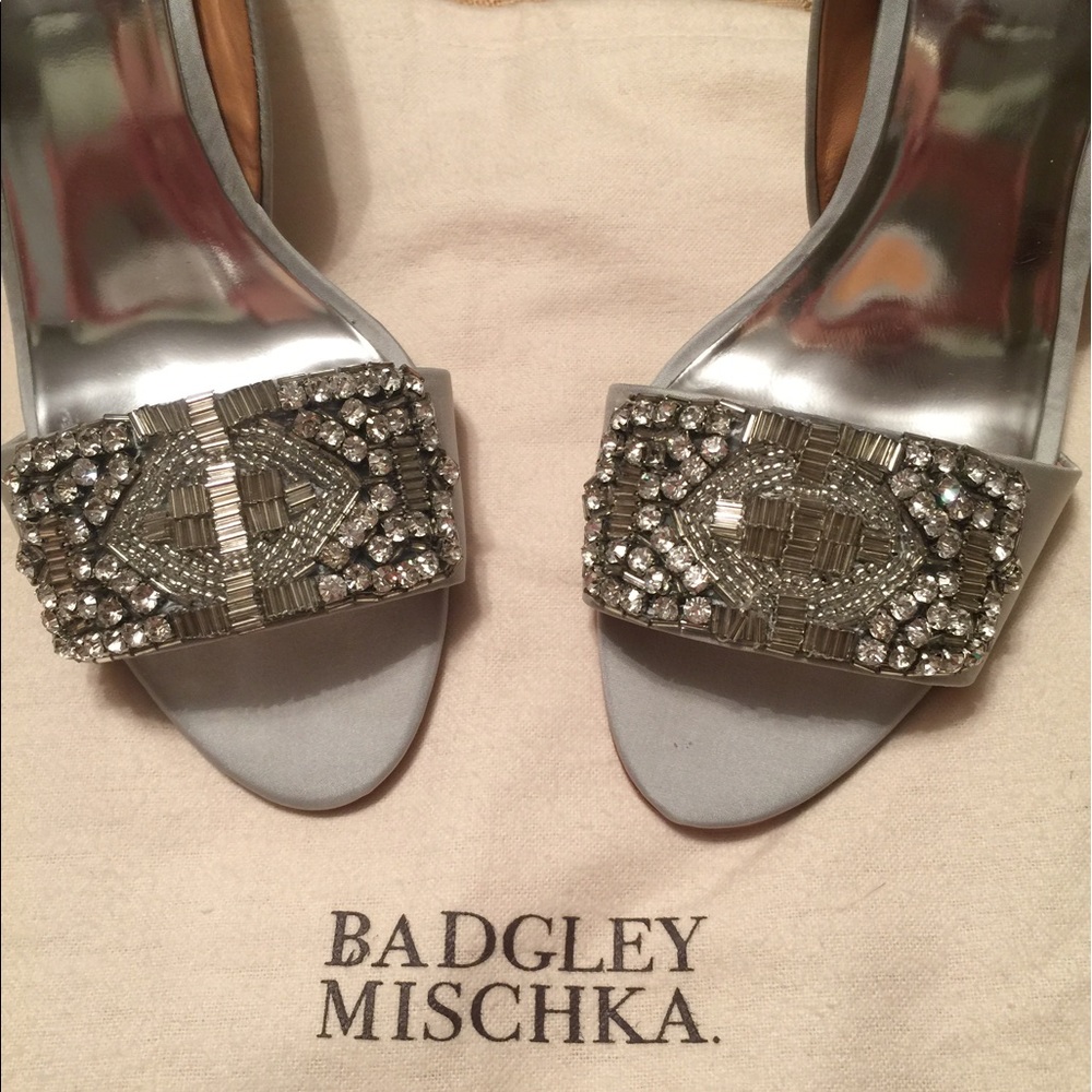 Beautiful Badgley Mischka shoes.