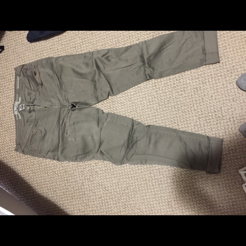 Green pants