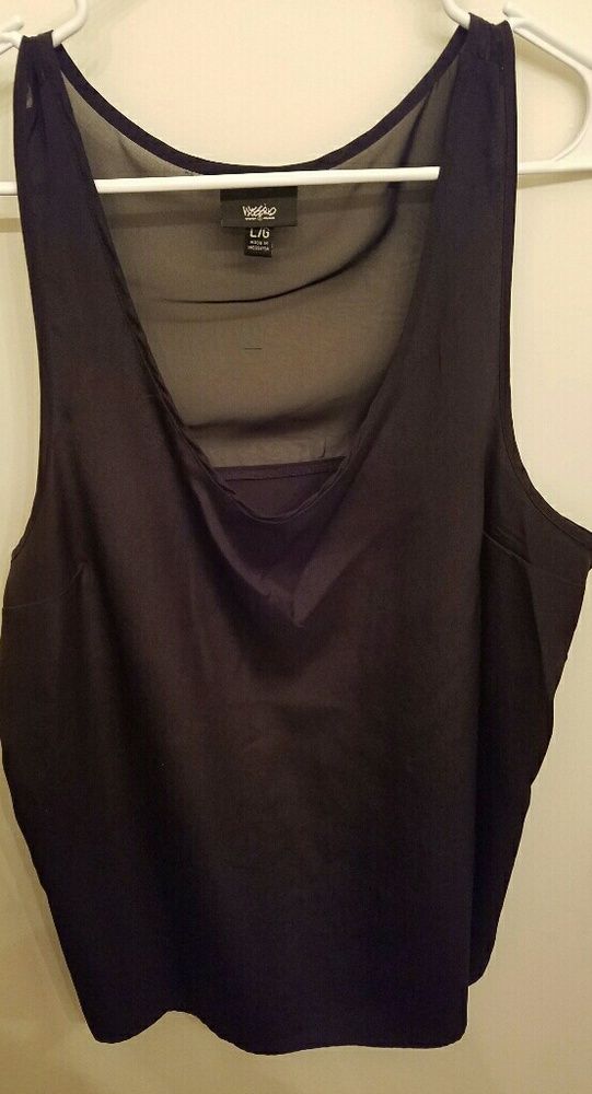 Mossimo Sheer Black Tank