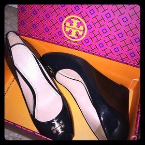 Tory Burch Jade Wedge Bright Navy