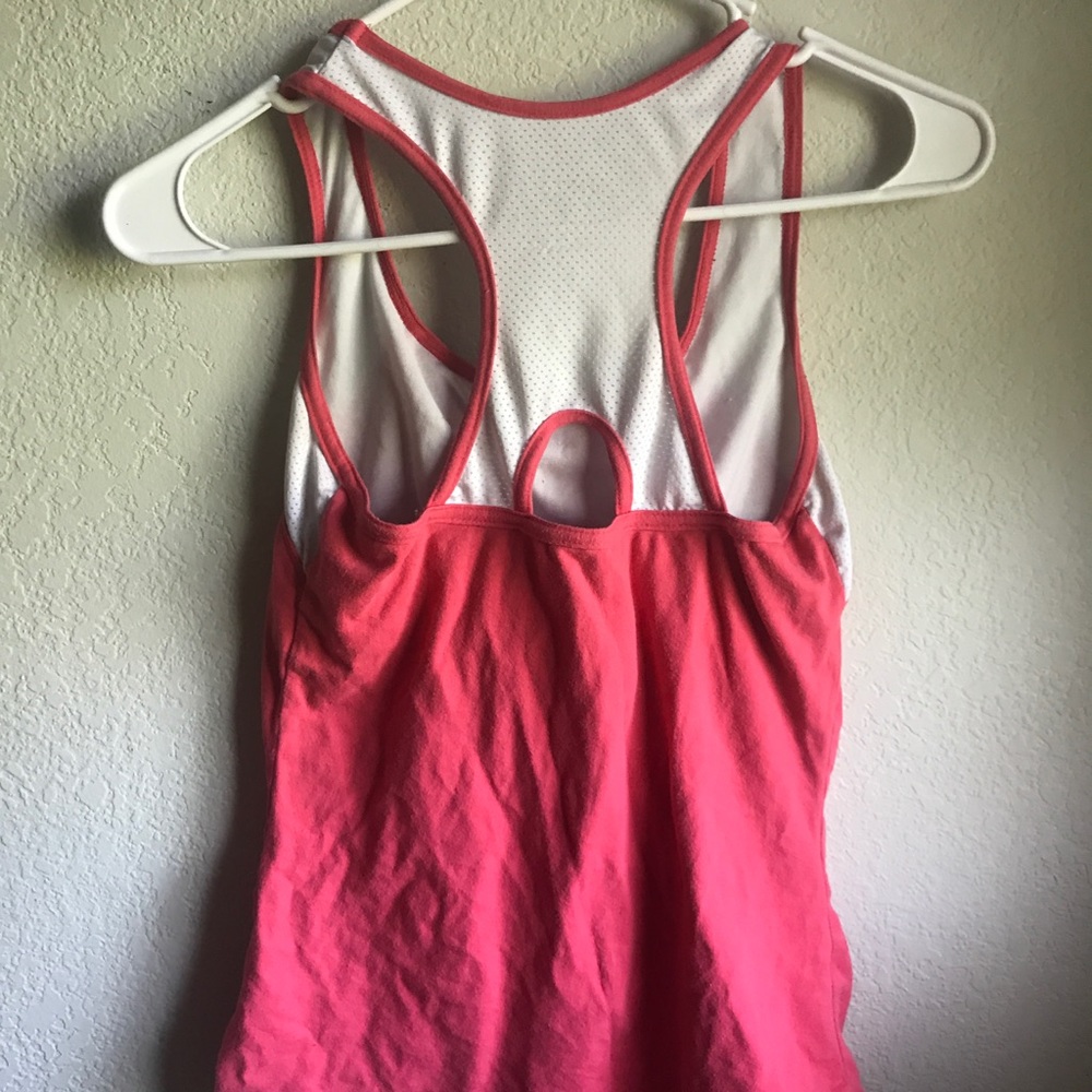 Pink Danskin Racerback workout Tank - Picture 2 of 2