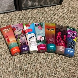 Bath and body works lotions 3/10 or $7 each
