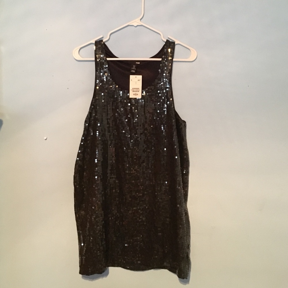 small new with tags on H & M sequined party dress