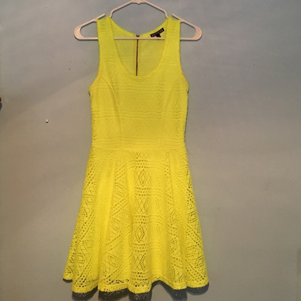 Small Express fit to flare midi dress