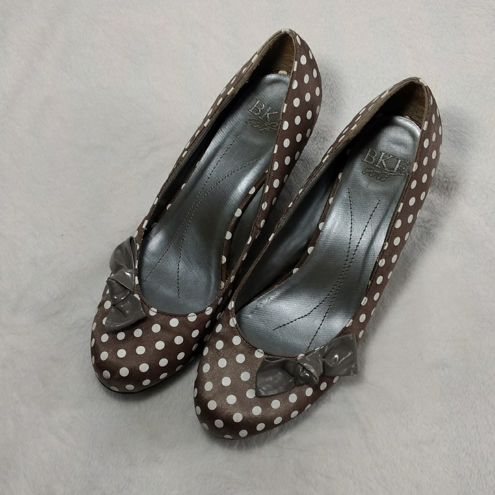 Polka dot wedges BKE