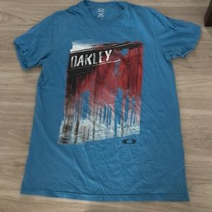 Oakley blue tee