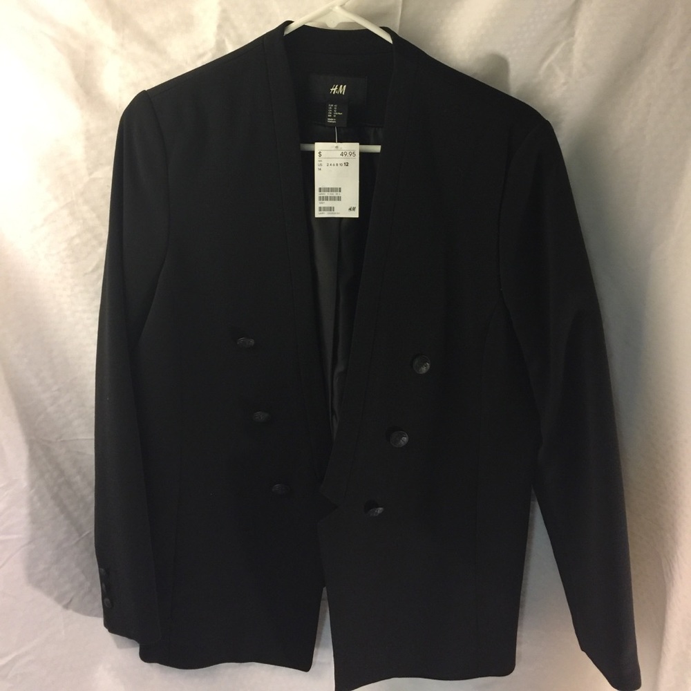 Black MJ Inspired H&M Blazer