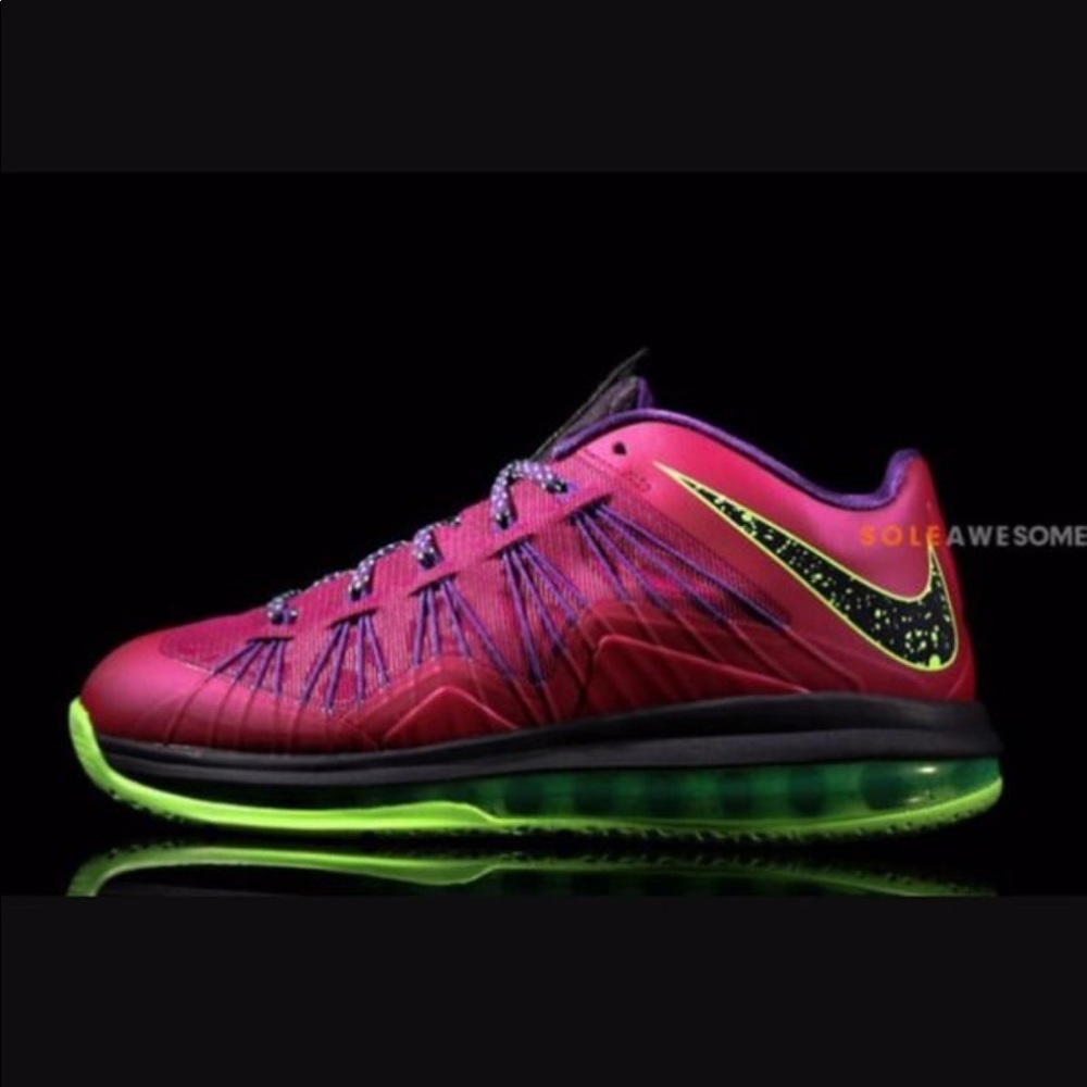 Nike Lebron X Low Raspberry 🔥🔥🔥 Size 8.5