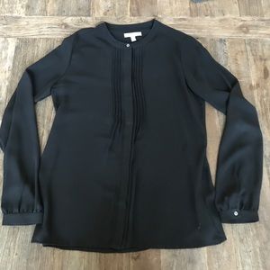 Banana Republic - Black Silky Blouse - S