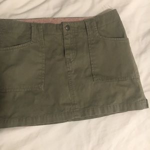 Army green Lucky brand skirt size 2 27 vintage