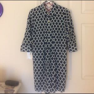 Adorable Lands End shirt dress