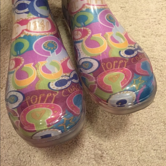 ☔️🌧☔️🌧☔️ Coach Rainboots ☔️🌧☔️🌧 - Picture 6 of 8