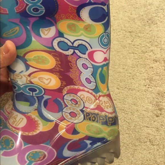 ☔️🌧☔️🌧☔️ Coach Rainboots ☔️🌧☔️🌧 - Picture 8 of 8