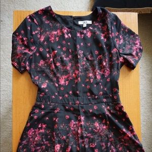 Black and Pink Floral JACK by BB Dakota Dress