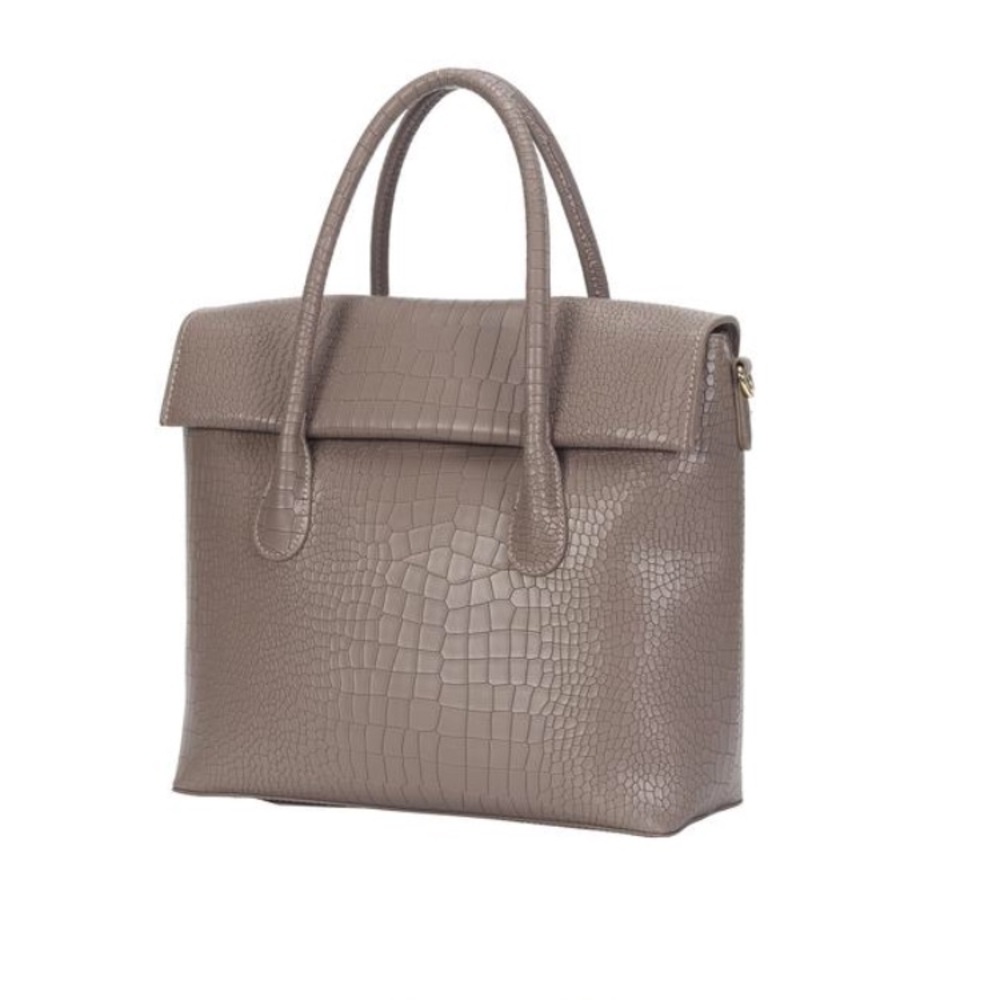 Bethany Crocodile Satchel