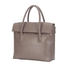 Bethany Crocodile Satchel