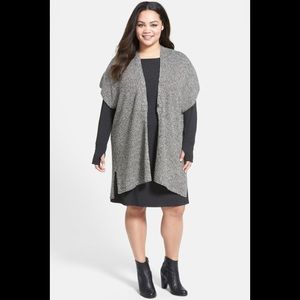 Eileen Fischer linen and wool vest