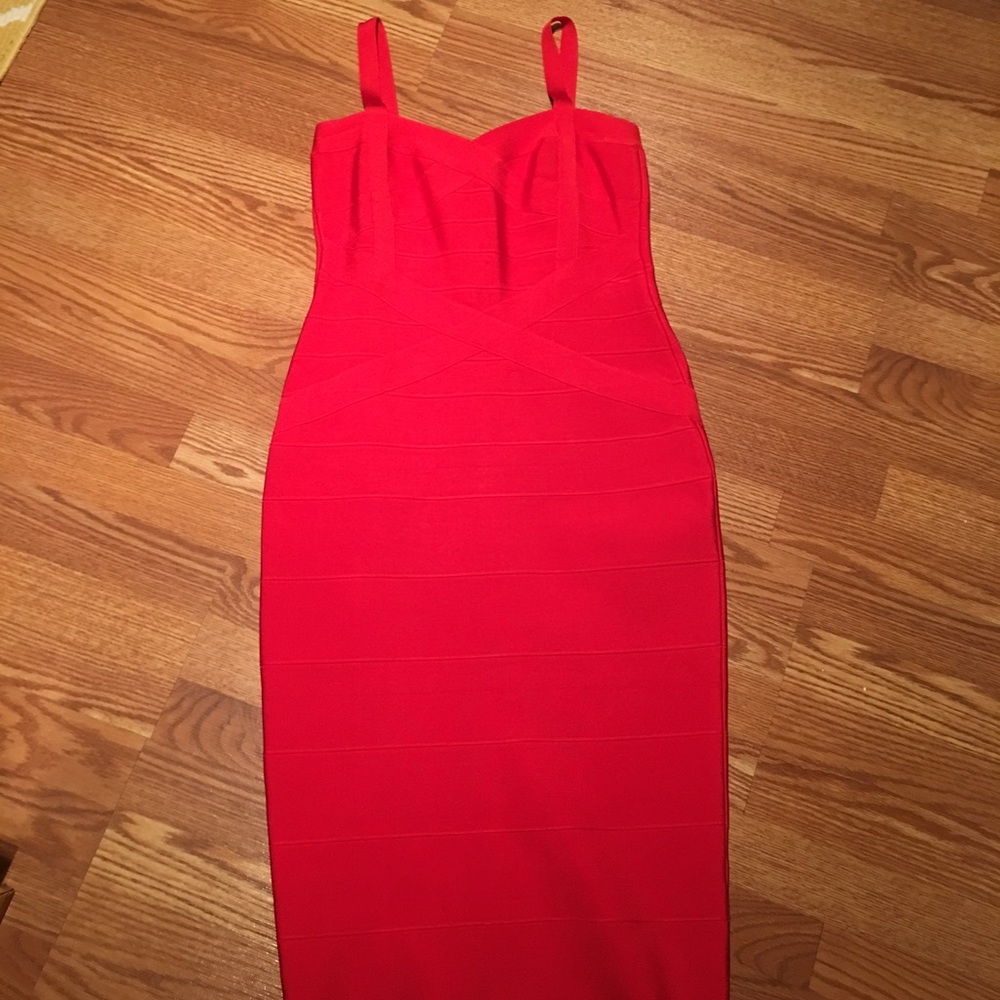 Red Bandage Dress