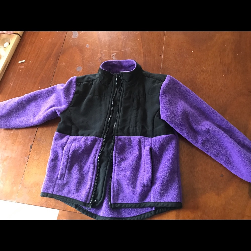 24 Months . Zip-up fleece like jacket.