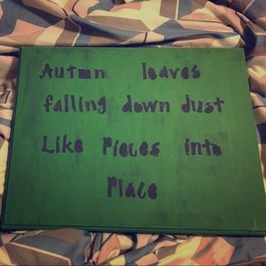 Decorative Taylor Swift quote sign