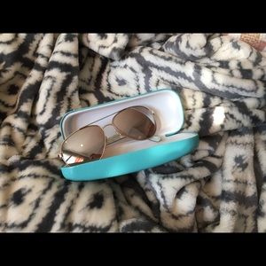 Kate Spade Sunglasses - gold aviators