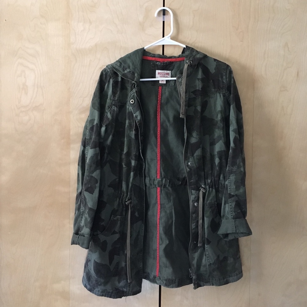 Mossimo Camo Hooded Jacket